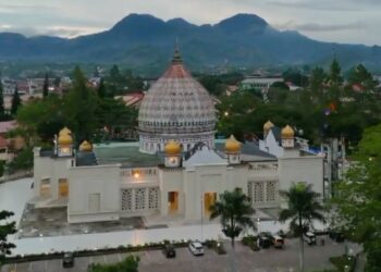 Kerap Bocor, Perbaikan Total Kubah Masjid Ruhama Takengon Ditaksir Lebih Rp2 Miliar
