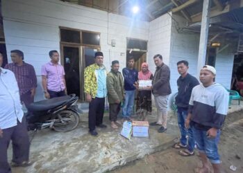 HAMAS Salurkan Bantuan untuk Korban Banjir Bandang di Kecamatan Rusip
