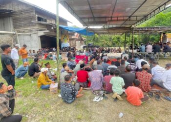 HAMAS Kukuhkan 300 Tim Pemenangan di Kecamatan Rusip