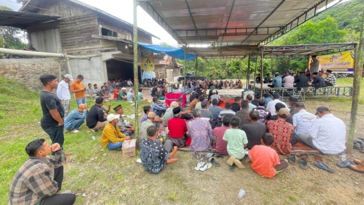 HAMAS Kukuhkan 300 Tim Pemenangan di Kecamatan Rusip