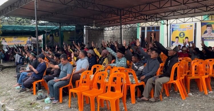 Kukuhkan 300 Tim Pemenangan di Jagong, HAMAS Siap Lanjutkan Program Nasaruddin 