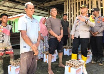 Serahkan Bantuan untuk Korban Bencana Alam di Celala, Dody Sampaikan Duka Mendalam