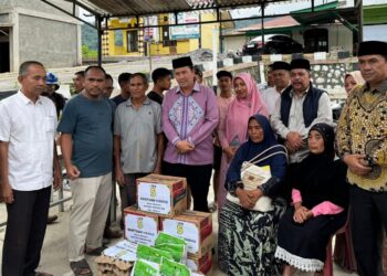 HAMAS Salurkan Bantuan dan Beri Dukungan Moril untuk Korban Banjir Bandang di Celala