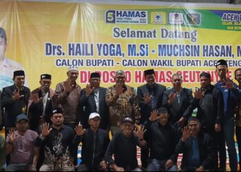 Tim Geutanyo Deklarasi Dukung HAMAS dan Bustami Hamzah