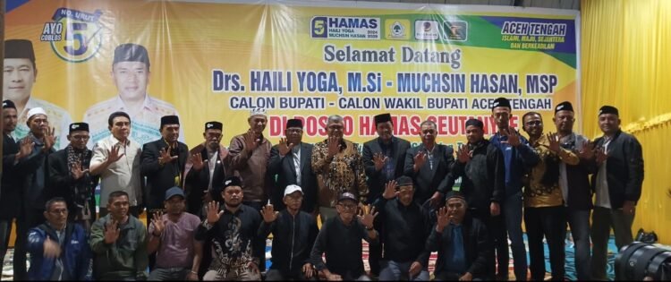 Tim Geutanyo Deklarasi Dukung HAMAS dan Bustami Hamzah