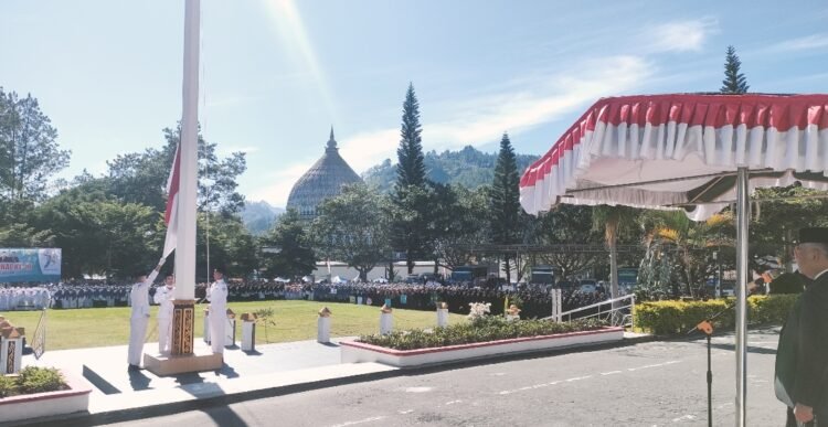 Aceh Tengah Peringati Hari Santri Nasional 2024, Ratusan Santri Padati Lapangan Setdakab 