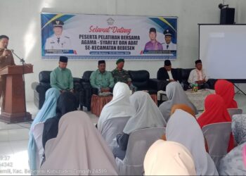 BKAD Kecamatan Bebesen Gelar Pelatihan Adat dan Syariat 
