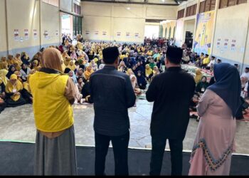 1.870 Tim Pemenangan Tumpah Ruah, Hamas Target Menang Telak di Kecamatan Bebesen