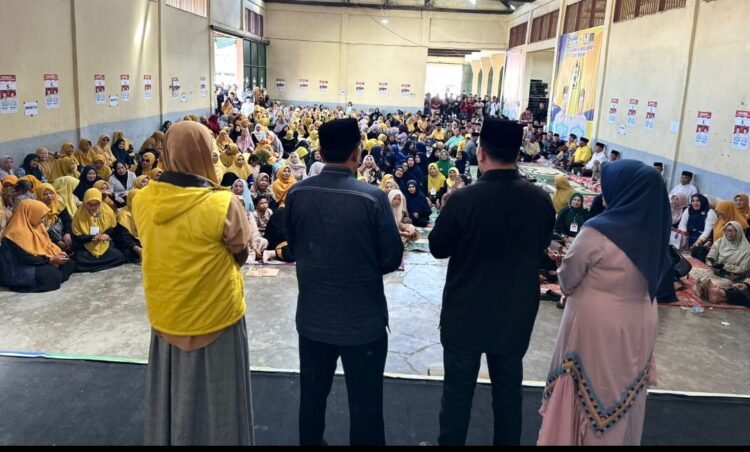 1.870 Tim Pemenangan Tumpah Ruah, Hamas Target Menang Telak di Kecamatan Bebesen