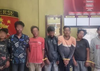 Polisi Berhasil Ringkus 7 Pelaku Pencurian 128 Sak Semen di Linung Bulen Satu
