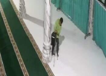 Kotak Amal Masjid Al-Azhar Paya Jeget Dibobol, Aksi Pelaku Terekam CCTV