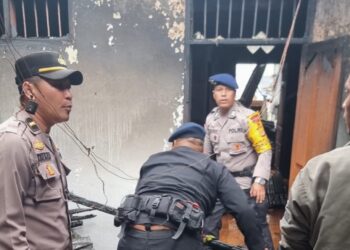 Diduga Akibat Korsleting Listrik, Dua Unit Rumah di Bener Meriah Hangus Terbakar 