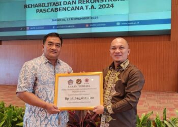 Aceh Tengah Terima Hibah Rehab Rekon Rp15 Miliar dari BNPB Pusat
