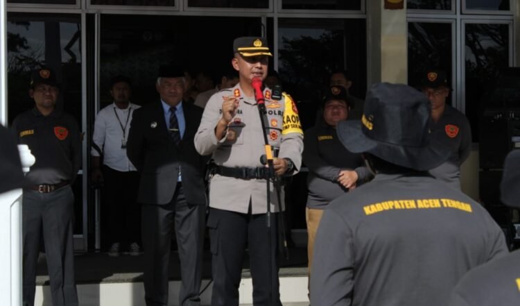 Kapolres Aceh Tengah Pastikan Pengamanan TPS Pilkada Berjalan Lancar