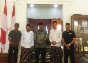 Sambangi Kediaman Muchsin Hasan, PBNU Pusat Ucapkan Selamat Kepada HAMAS