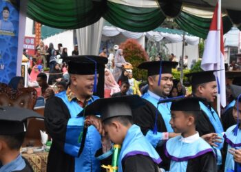 1.020 Santri di Aceh Tengah Diwisuda, BKPRMI Siapkan Generasi Qur’ani