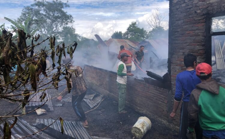Kebakaran di Paya Tungel, Satu Unit Rumah Hangus