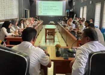 Bappeda Aceh Tengah Lakukan Evaluasi Renja Perangkat Daerah Triwulan IV Tahun 2024