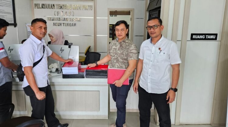 Polres Aceh Tengah Limpahkan Berkas Dugaan Korupsi Proyek Pasar Bale Atu ke Kejaksaan
