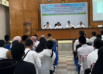 Aceh Tengah Percepat Deklarasi SBS, Sebanyak 81 Desa Masih Berstatus OD Terbuka 