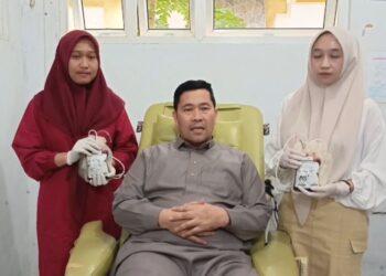 Donor Darah di RSUD Datu Beru, Bupati Terpilih Haili Yoga Ajak Masyarakat Berbagi untuk Sesama