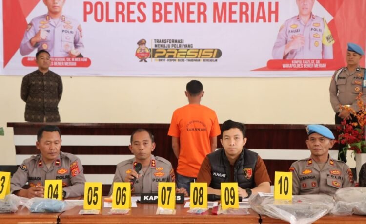 Suami Bunuh Istri di Bener Meriah Dibekuk Polisi, Pelaku Terancam Hukuman Mati