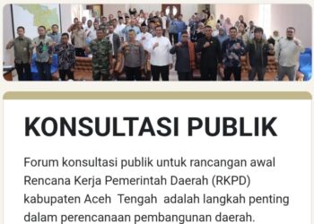 Mau Pembangunan Sesuai Harapan, Isi Kuisioner RKPD Aceh Tengah Disini!