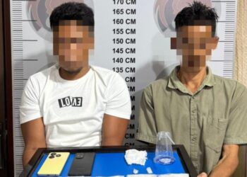 Tangkap Dua Pengedar Narkoba di Lintas KKA Bener Meriah, Polisi Sita 405,1 Gram Sabu