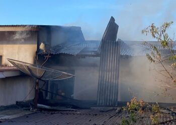 Rumah Warga di Keramat Mufakat Terbakar, Diduga Akibat Korsleting Listrik
