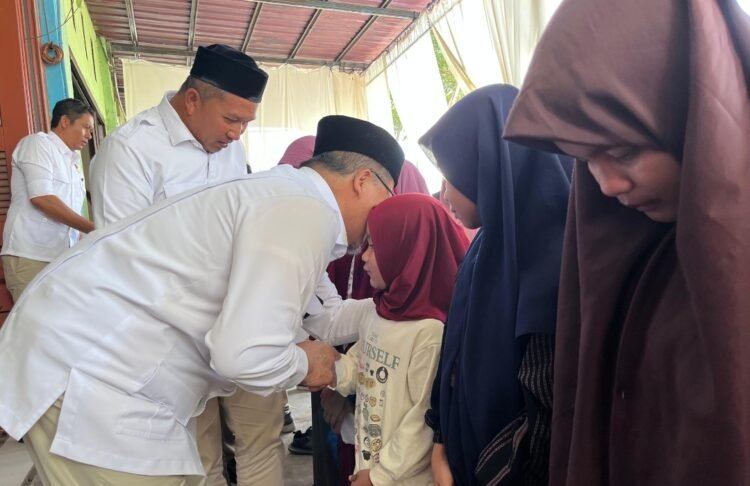 HUT Ke-17, DPC Gerindra Aceh Tengah Santuni Puluhan Anak Yatim