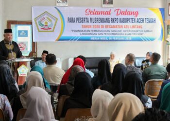 Musrenbang RKPD 2026, Pemkab Aceh Tengah Susun Prioritas Pembangunan di 14 Kecamatan 