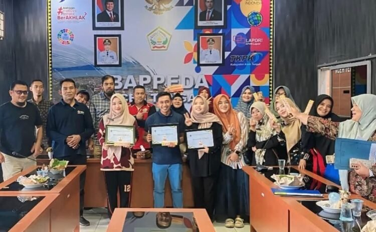 Ini Pegawai Teladan Bappeda Aceh Tengah di Bulan Februari