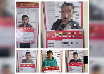 Satreskrim Polres Aceh Tengah Gagalkan Perdagangan Kulit Harimau Sumatra, Lima Pelaku Ditangkap