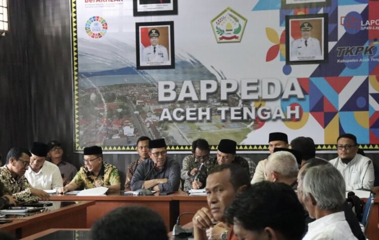 Pemkab Aceh Tengah Percepat Pembahasan RPJMD 2025-2029