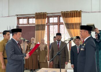 Subhandhy Cuti, Haili Yoga Lantik Mursyid Sebagai PJ Sekda Aceh Tengah 