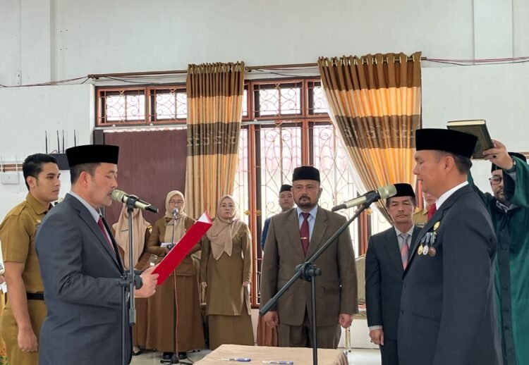 Subhandhy Cuti, Haili Yoga Lantik Mursyid Sebagai PJ Sekda Aceh Tengah