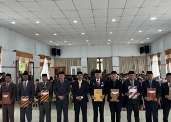 Usai Lantik PJ Sekda, Haili Yoga Tetapkan Tujuh Plt Kepala Dinas 