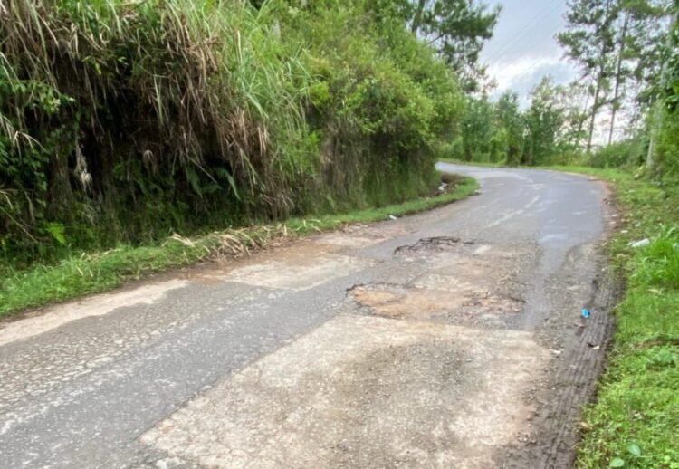 Jalan Rusak, Wisata Lesu, Wajah Buruk Akses Jalan di Sisi Kanan Danau Lut Tawar