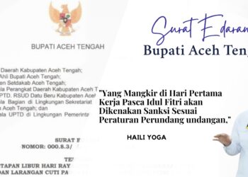 Mangkir di Hari Pertama Kerja, ASN Aceh Tengah Terancam Sanksi 
