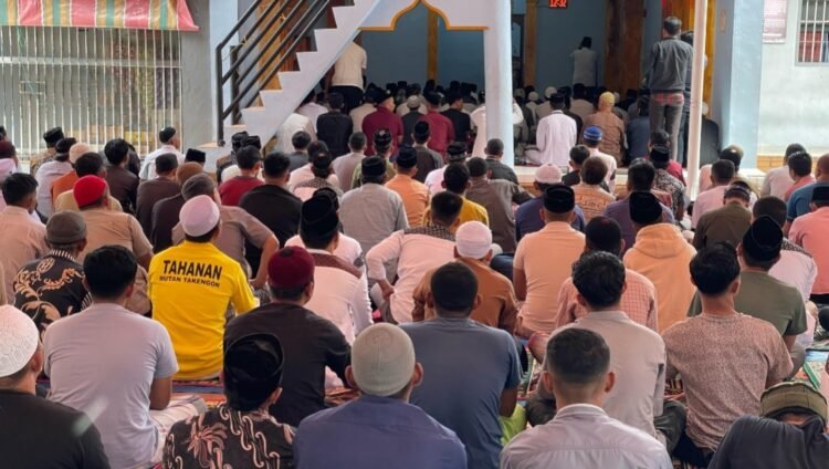Safari Jumat! Haili Yoga Muazin di Rutan Takengon