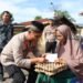 Jum’at Berkah! Polres Aceh Tengah Salurkan Bantuan Sembako di Kampung Mekar Maju 