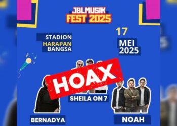 Disbudpar Aceh: “Konser JBLMusikFest 2025 Hoak”