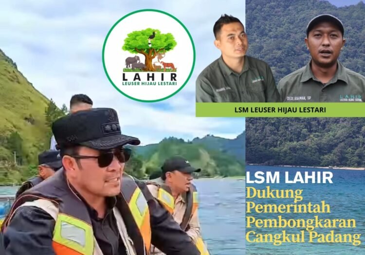 LSM Leuser Hijau Lestari Dukung Pemkab Aceh Tengah Bongkar Cangkul Padang