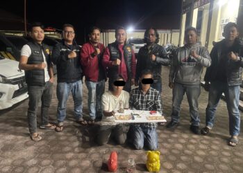 Polisi Bekuk Dua Pelaku Pencurian Emas 66 Gram di Wih Pesam Bener Meriah 