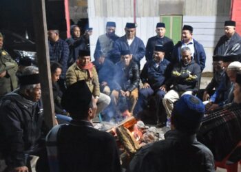 Jelang MTQ ke-35, Bupati Haili Yoga Bermalam di Atu Lintang,  “Muniru” Hangatkan Kebersamaan 