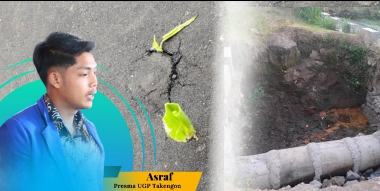 Inspektorat Diminta Audit Dana Desa Kegiatan Aspal Tumbuh Rumput di Blang Mancung