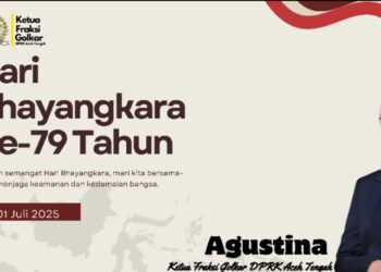 Bhayangkara Ke-79! Agustina: Polri Presisi Kunci Sukses Program Prioritas Nasional