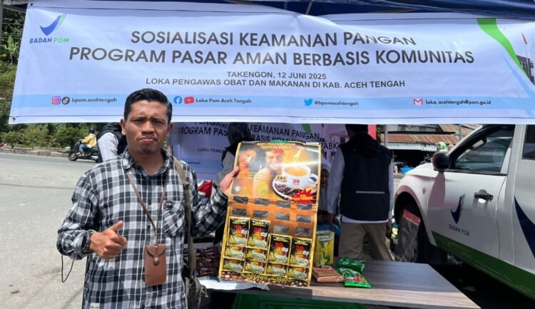 Kopinya Lelaki Disita! BPOM Aceh Tengah Grebek Produk Obat Kuat Berbahaya