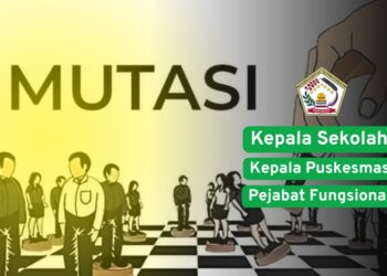 Ba’da Jumat! Kepsek, Kapus, dan Pejabat Fungsional Dimutasi