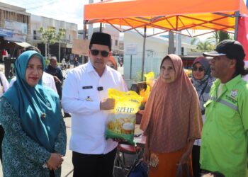 Pangan Murah yang Digelar Pemkab Aceh Tengah Diserbu Warga, 4 Ton Beras Premium Ludes!